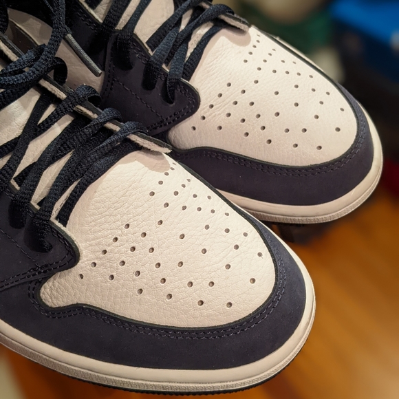 Air Jordan 1 Retro High OG Midnight Navy Japan - Picture 8 of 11